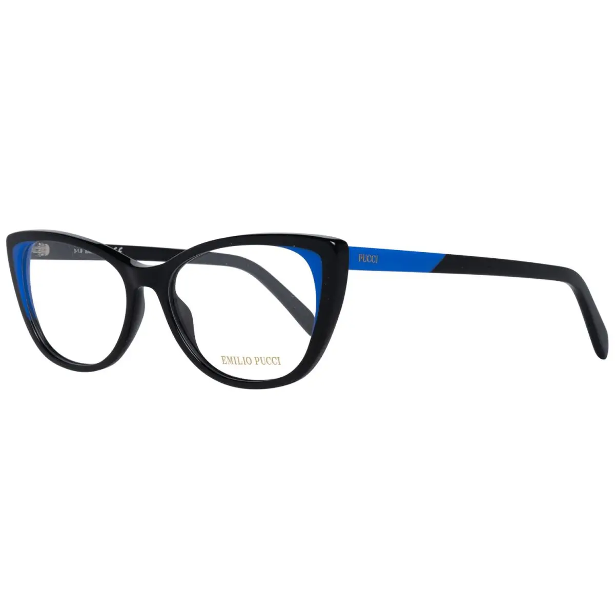 Emilio Pucci Black Plastic Glasses Frames - PU-1033818