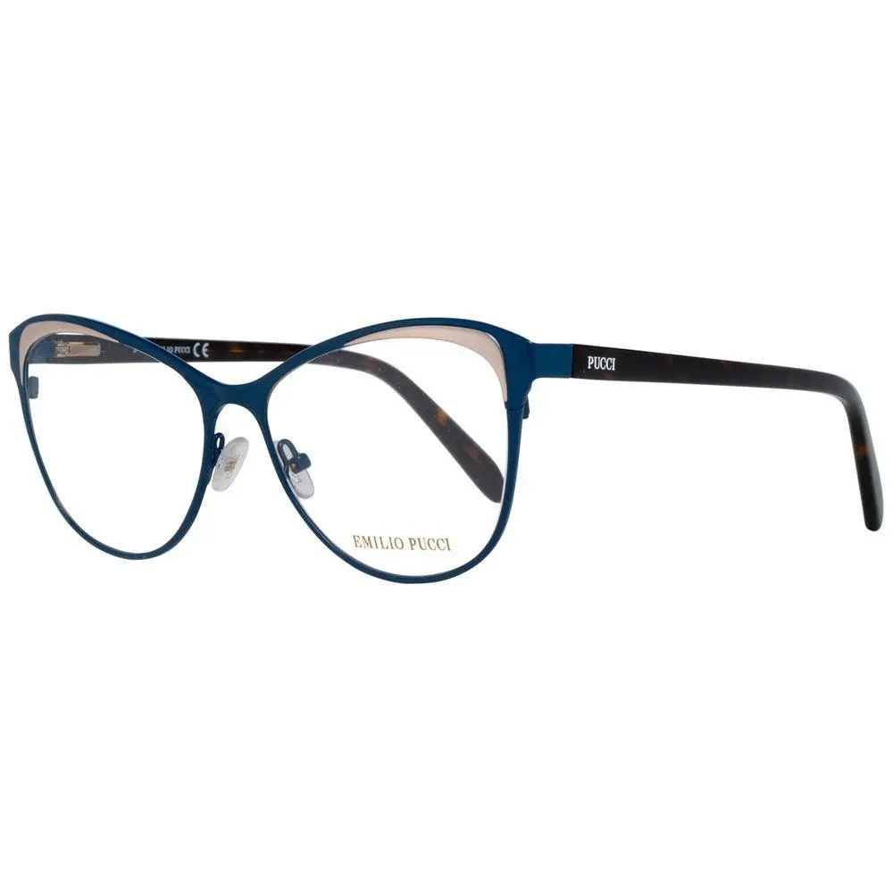 Emilio Pucci Blue Metal Glasses Frames - PUEP508553092AC