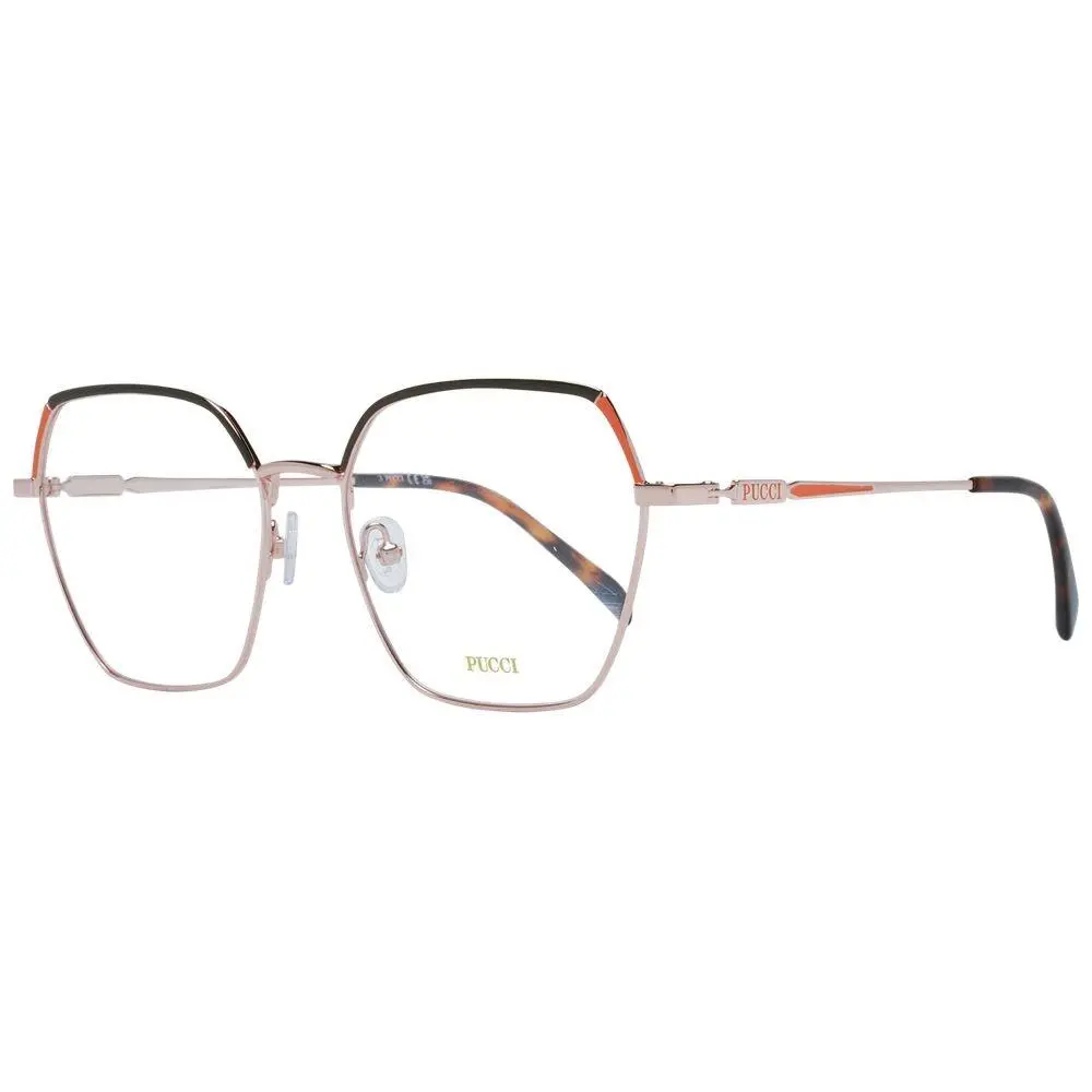 Emilio Pucci Rose Gold Metal Glasses Frames - PU-1055309