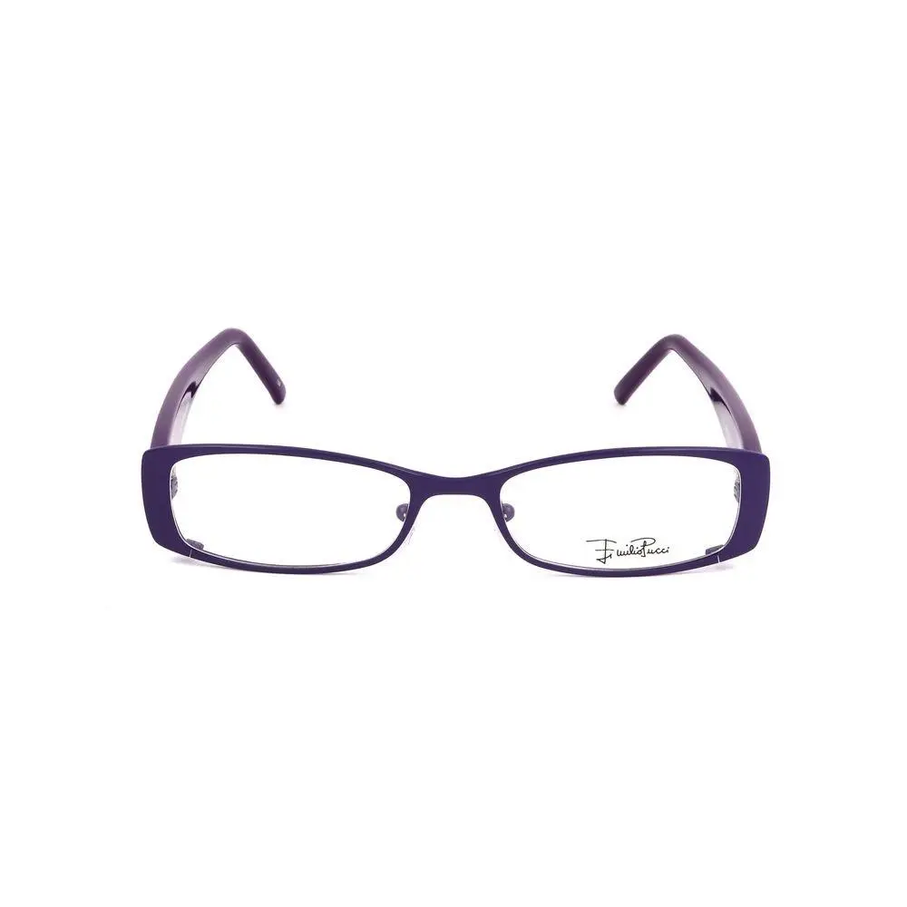 Emilio Pucci Purple Metal Glasses Frames