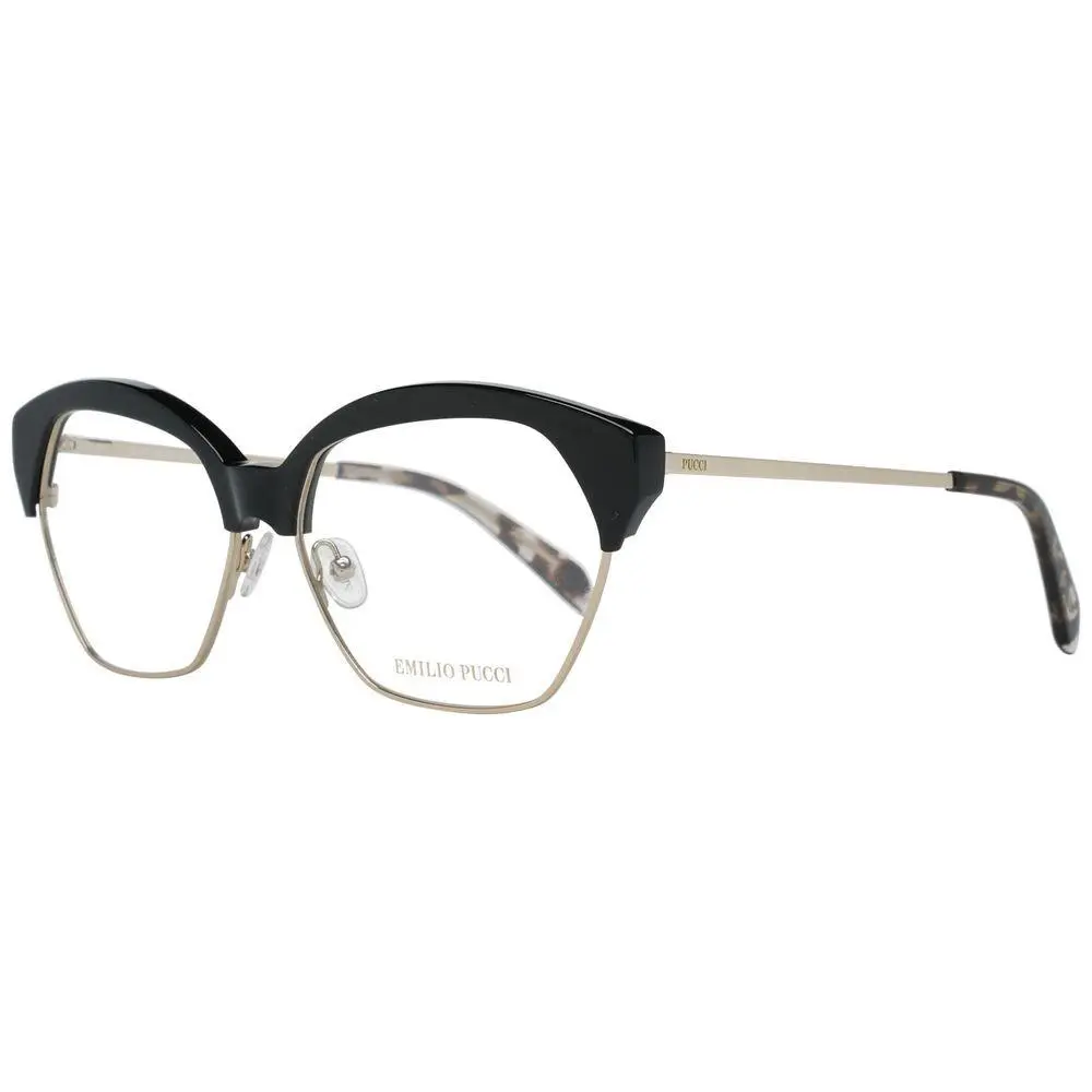 Emilio Pucci Black Metal Glasses Frames - PUEP507056001AC
