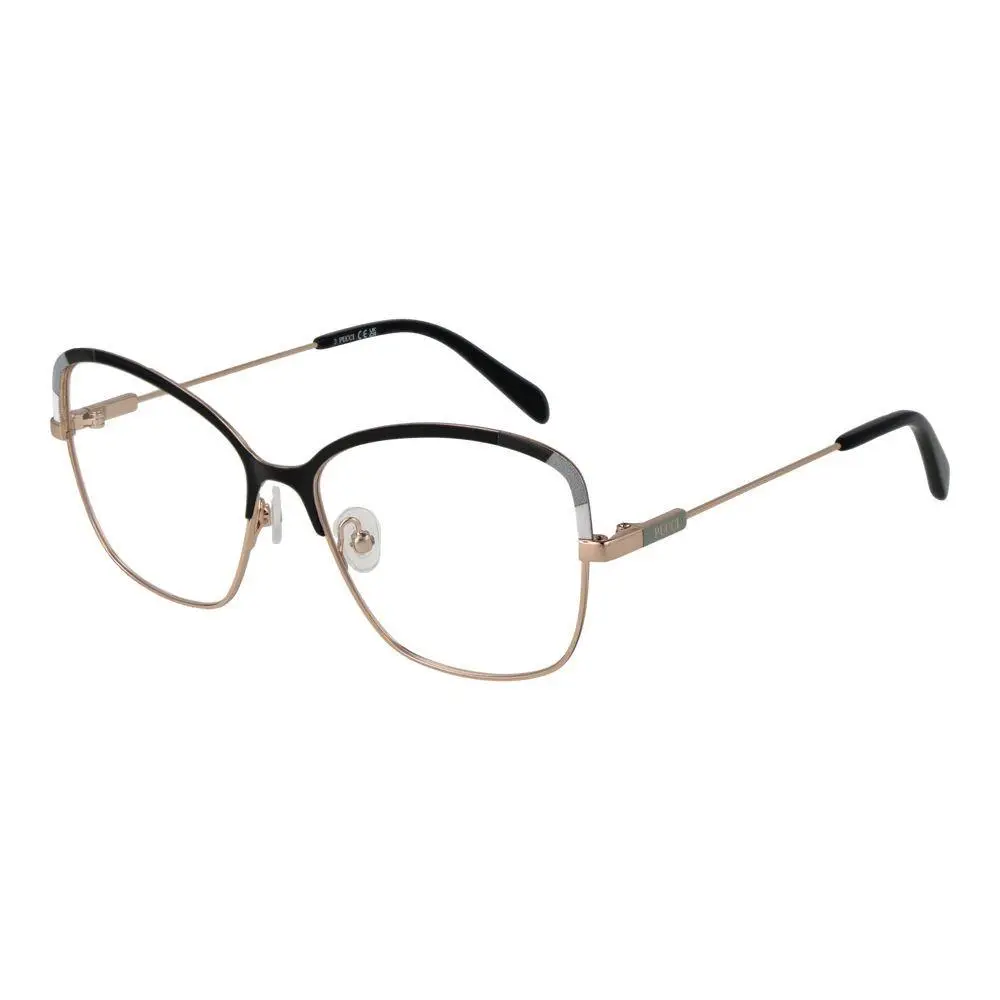 Black Metal Glasses Frames - PU-1001644 by Emilio Pucci