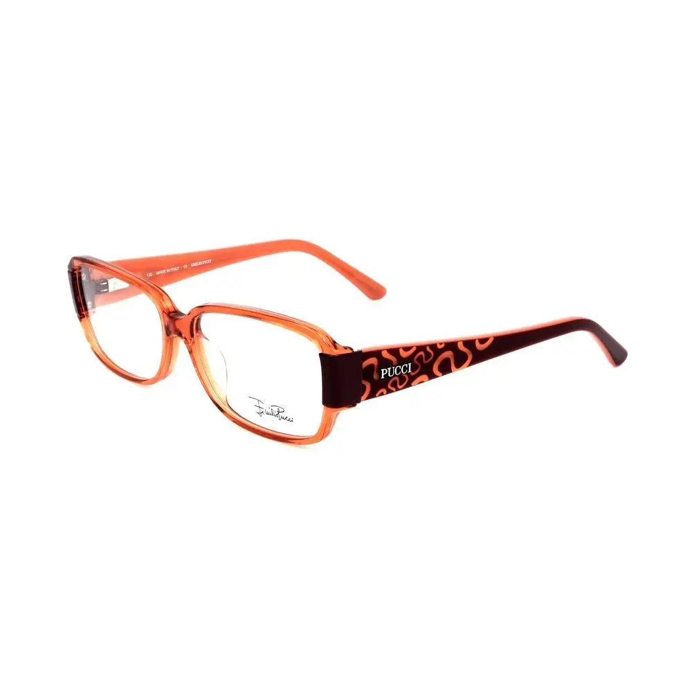 Emilio Pucci Orange Plastic Glasses Frames - EPEP2654800AC