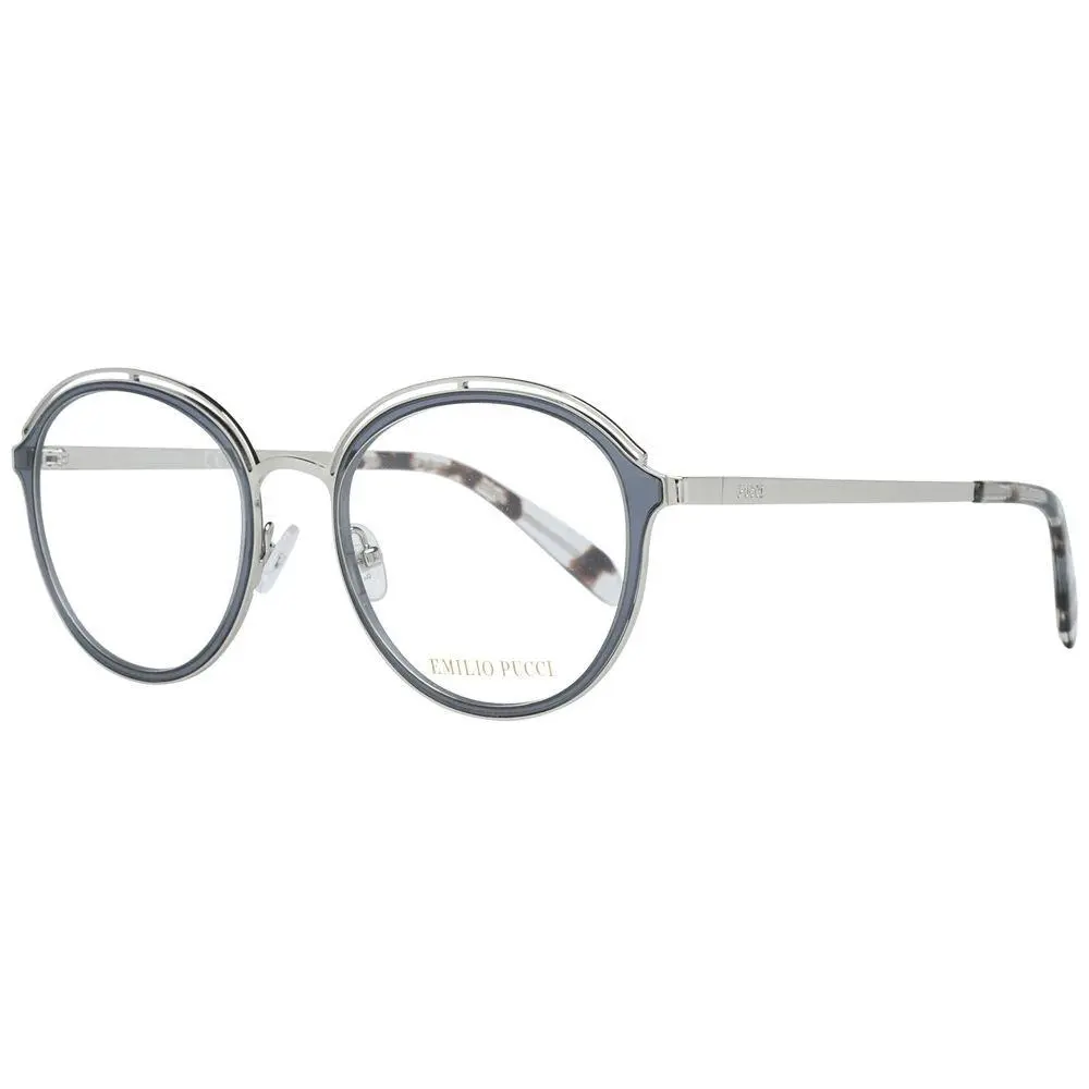 Emilio Pucci Gray Metal Glasses Frames - PUEP507549005AC