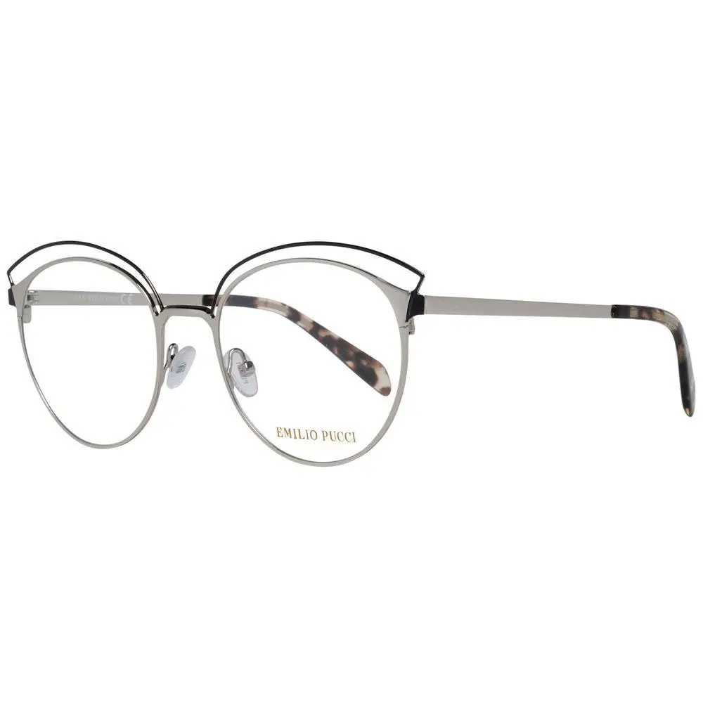 Emilio Pucci Black Metal Glasses Frames