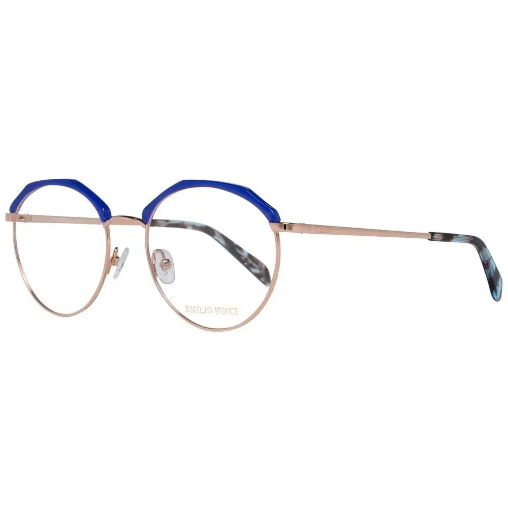 Emilio Pucci Purple Metal Glasses Frames - PUEP510352083AC