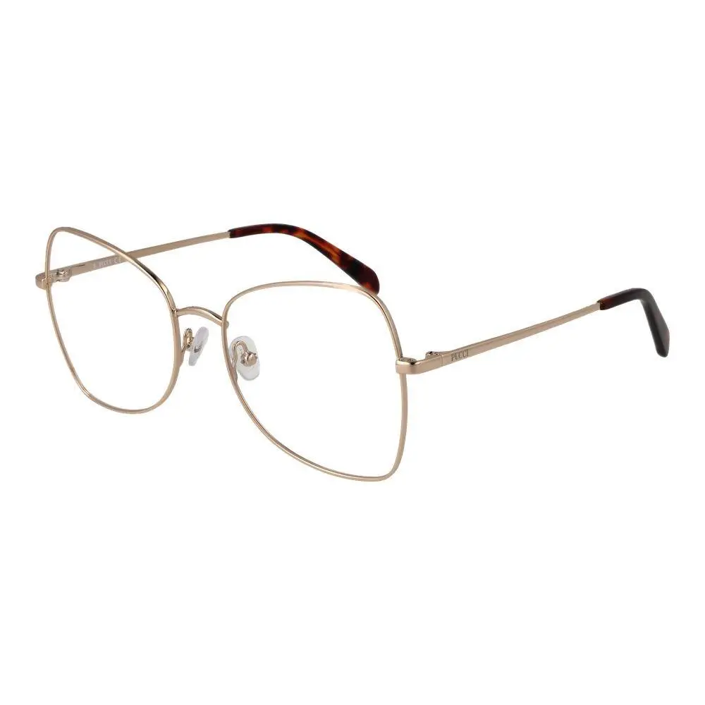 Gold Metal Glasses Frames by Emilio Pucci