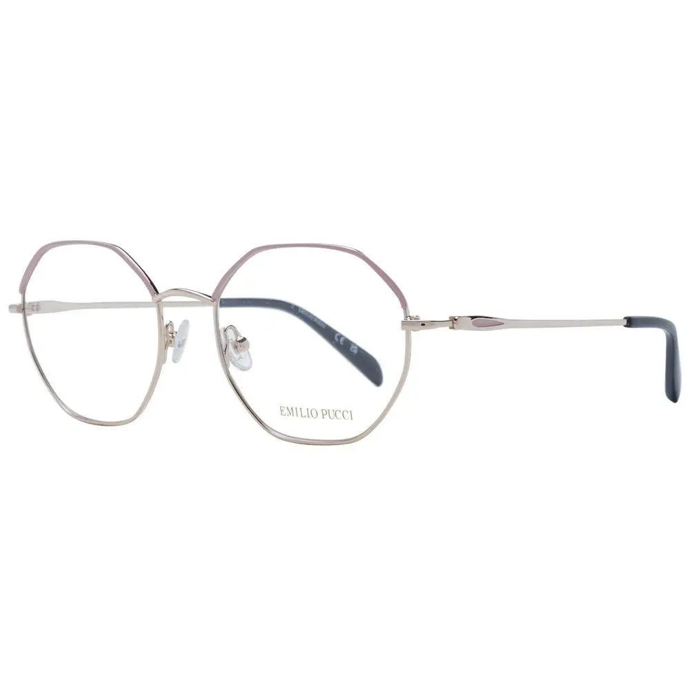 Pink Metal Glasses Frames by Emilio Pucci