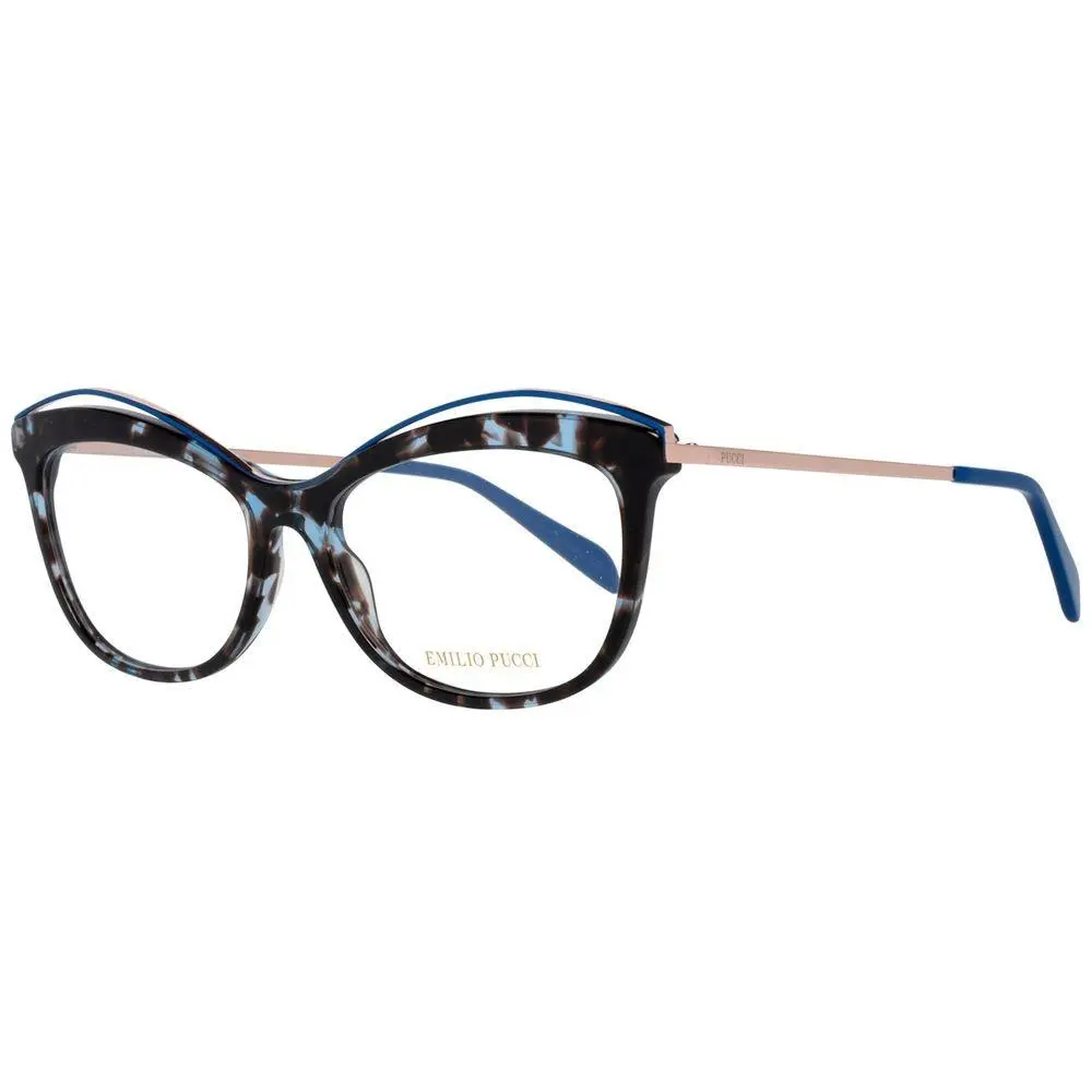 Emilio Pucci Brown Metal Glasses Frames - PUEP513556055AC