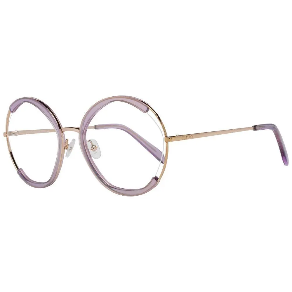Emilio Pucci Purple Metal Glasses Frames - PUEP508954083AC