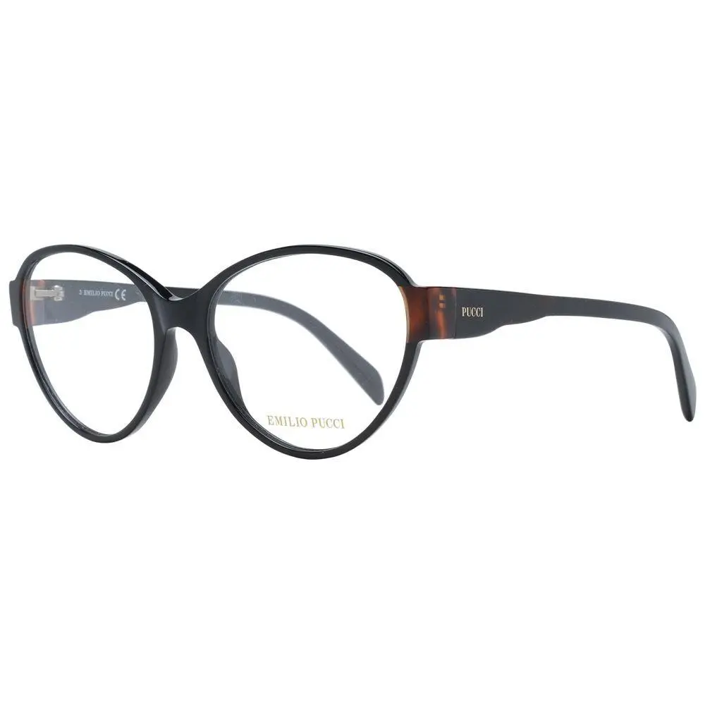 Emilio Pucci Black Plastic Glasses Frames - PU-1049639