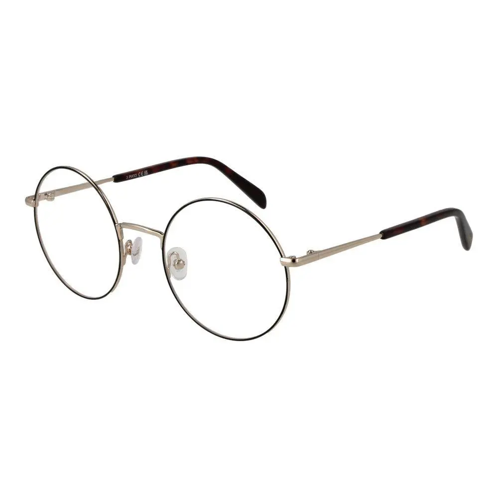 Black Metal Glasses Frames - PU-1062257 by Emilio Pucci