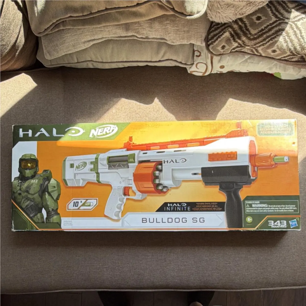 Nerf Halo Infinite Bulldog SG Dart Blaster Mpn E9262 2020 Ages 8-11