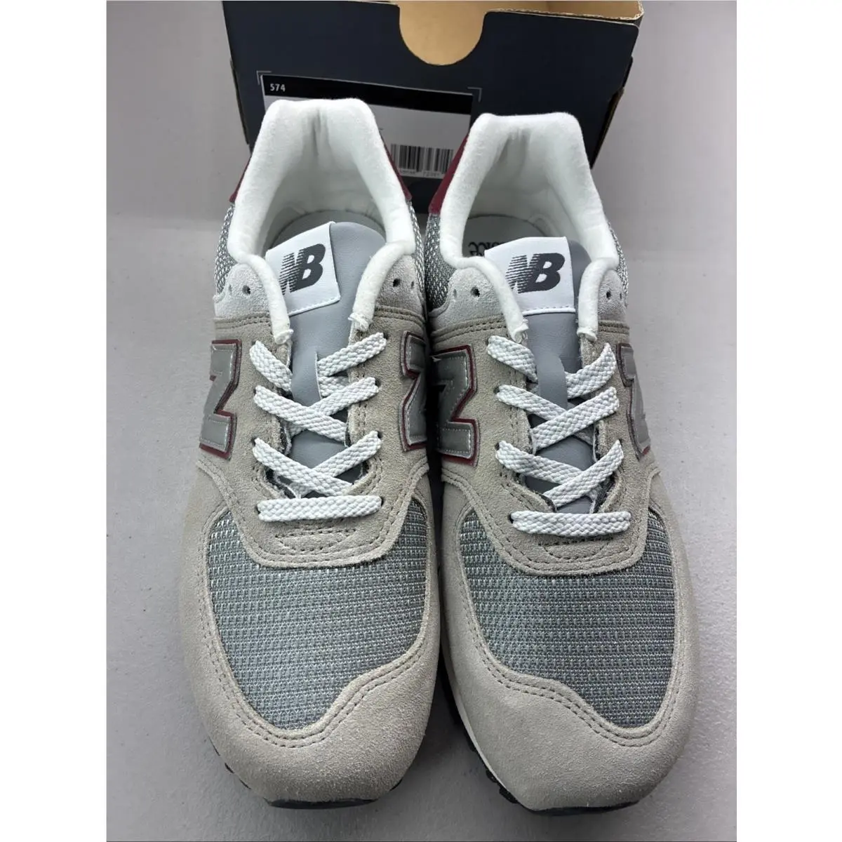 New Balance shoes - New Balance 574 - GC574SKB - Brown, Red, Gray 1