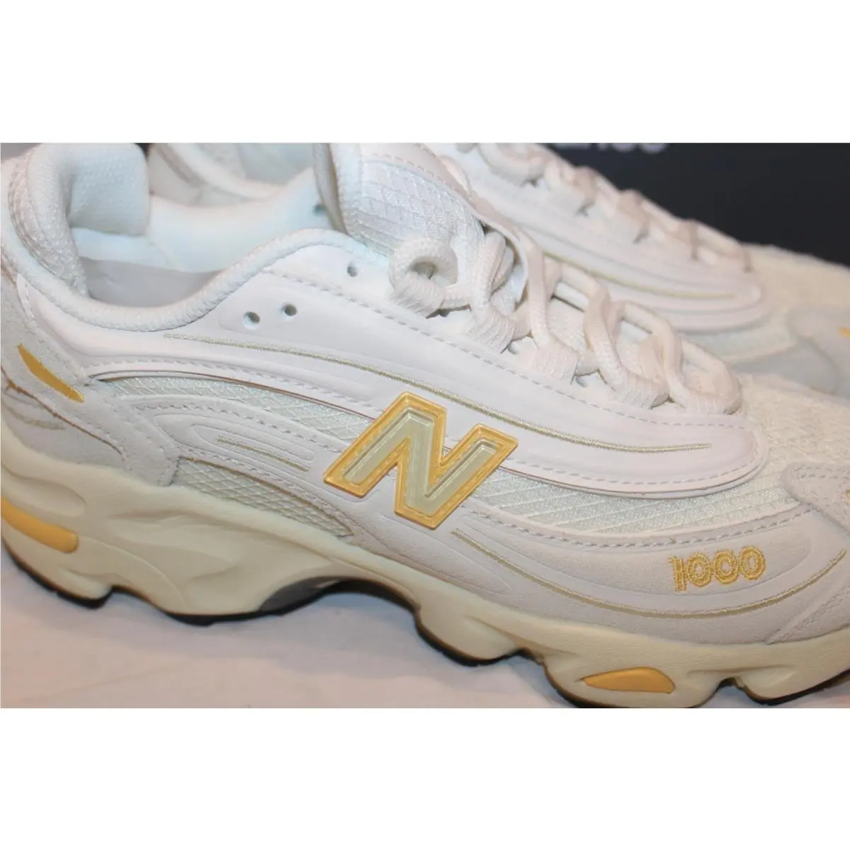 New Balance shoes - New Balance 1000 - WHITE YELLOW 1