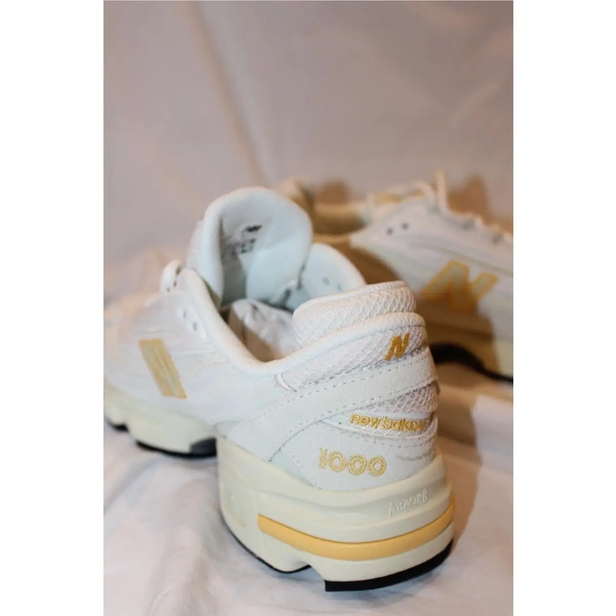 New Balance shoes - New Balance 1000 - WHITE YELLOW 3