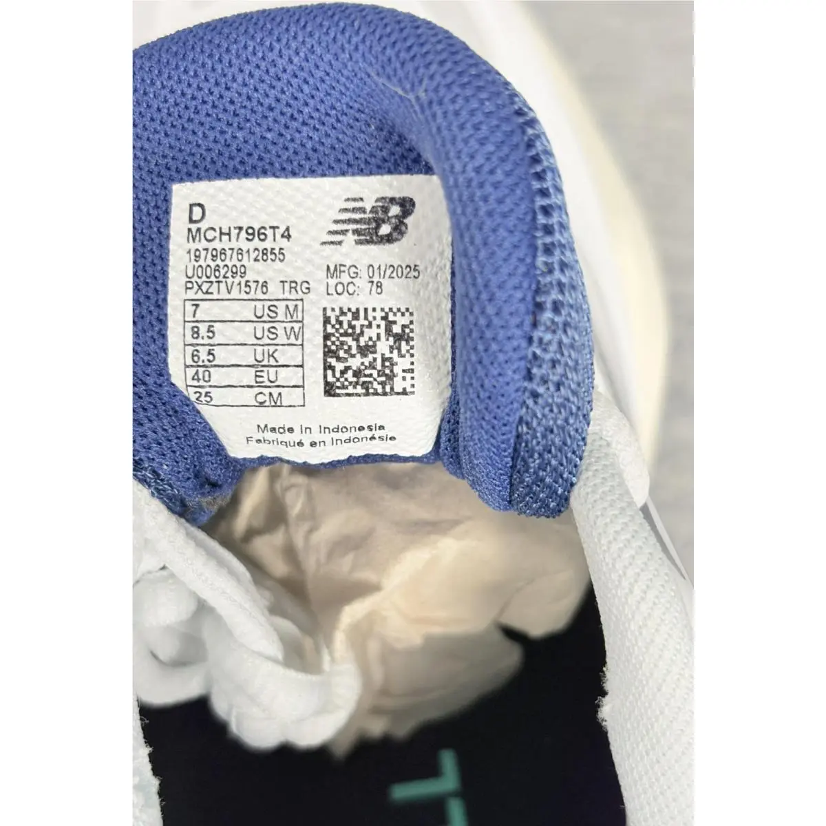 New Balance shoes - New Balance 796 - MCH796T4 - White 1