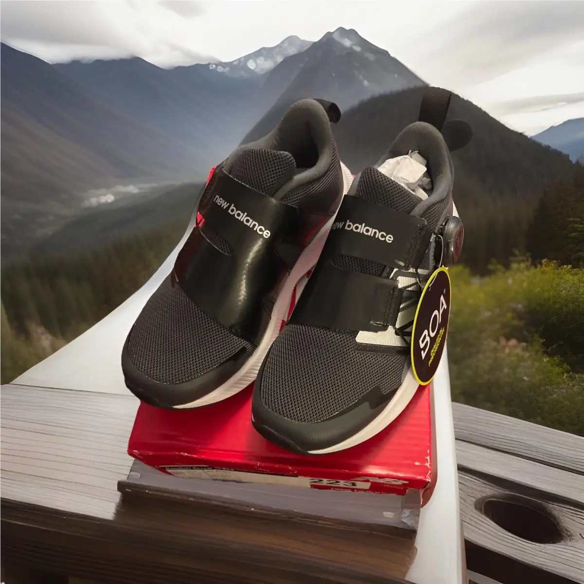 Shoes New Balance Kids Dynasoft Reveal v4 Boa® Littles Sz 12.5 M Black