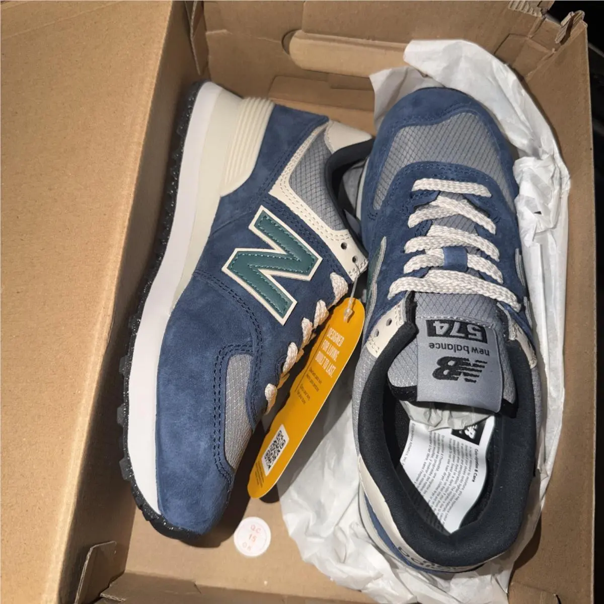 New Balance shoes - New Balance 574 - U574SQA - Blue (UPC: 197376889633) 0