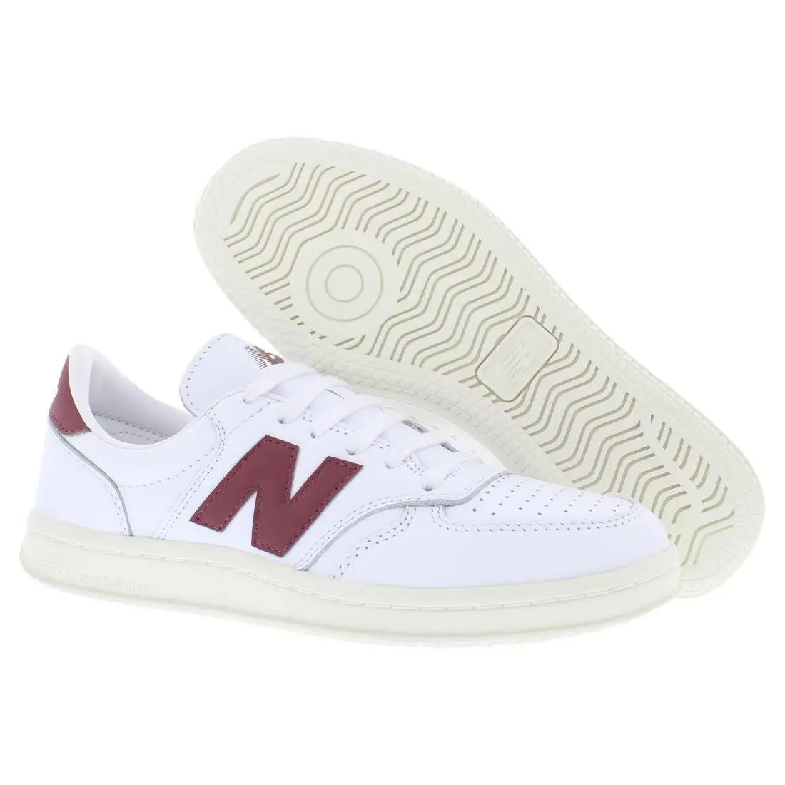 New Balance T500 Unisex Shoes Size 7.5 Color: White/red