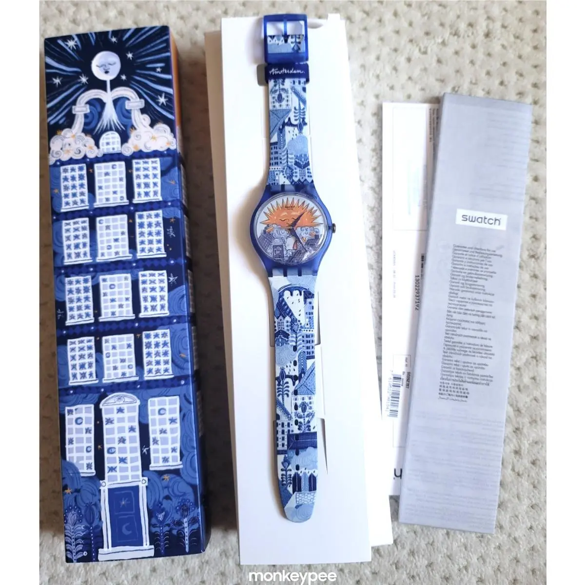 Swatch Destination Artist Special Amsterdam A Promise OF Sun SO29Z707 41mm