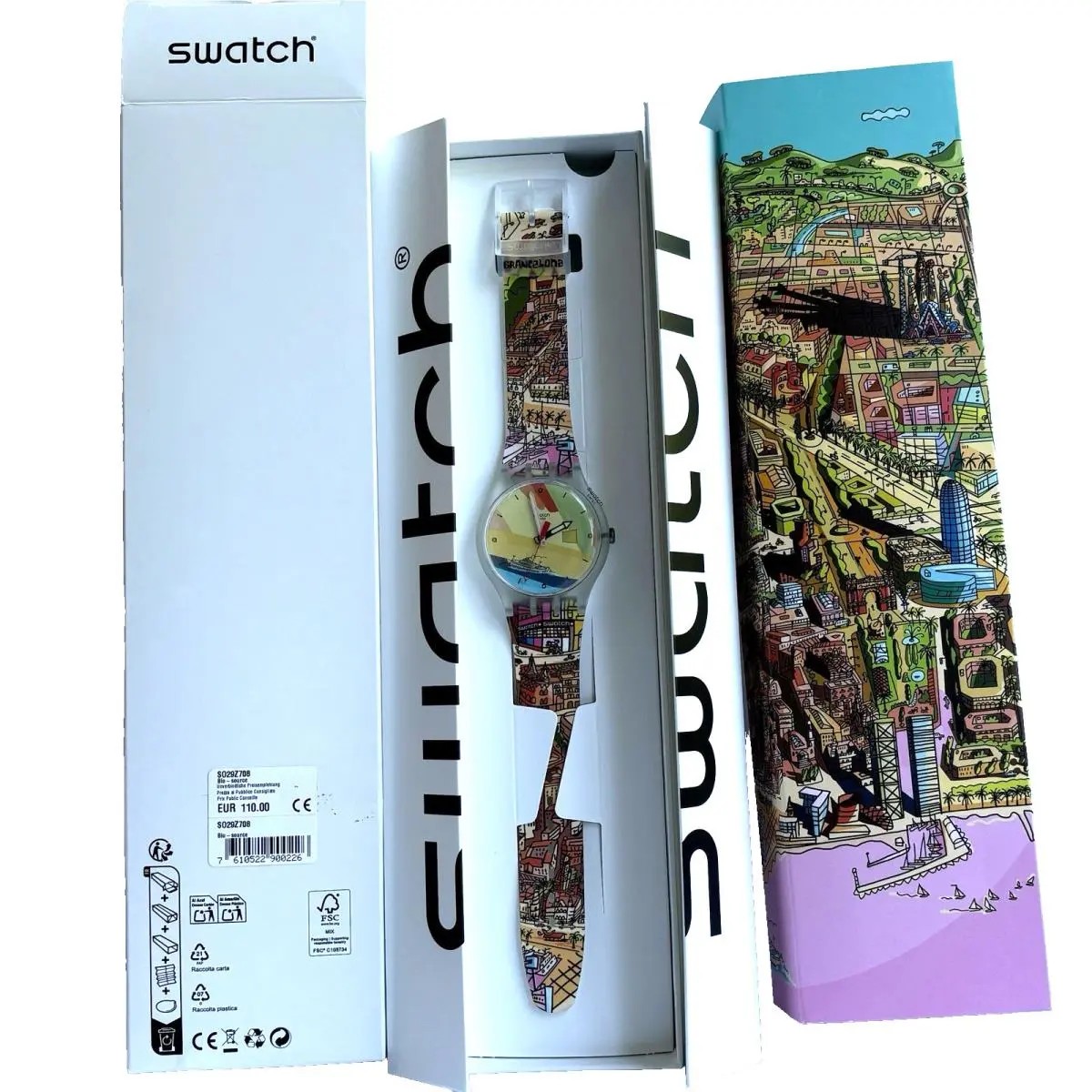 Swatch Grancelona SO29Z708 - Destination Artist Only in Barcelona