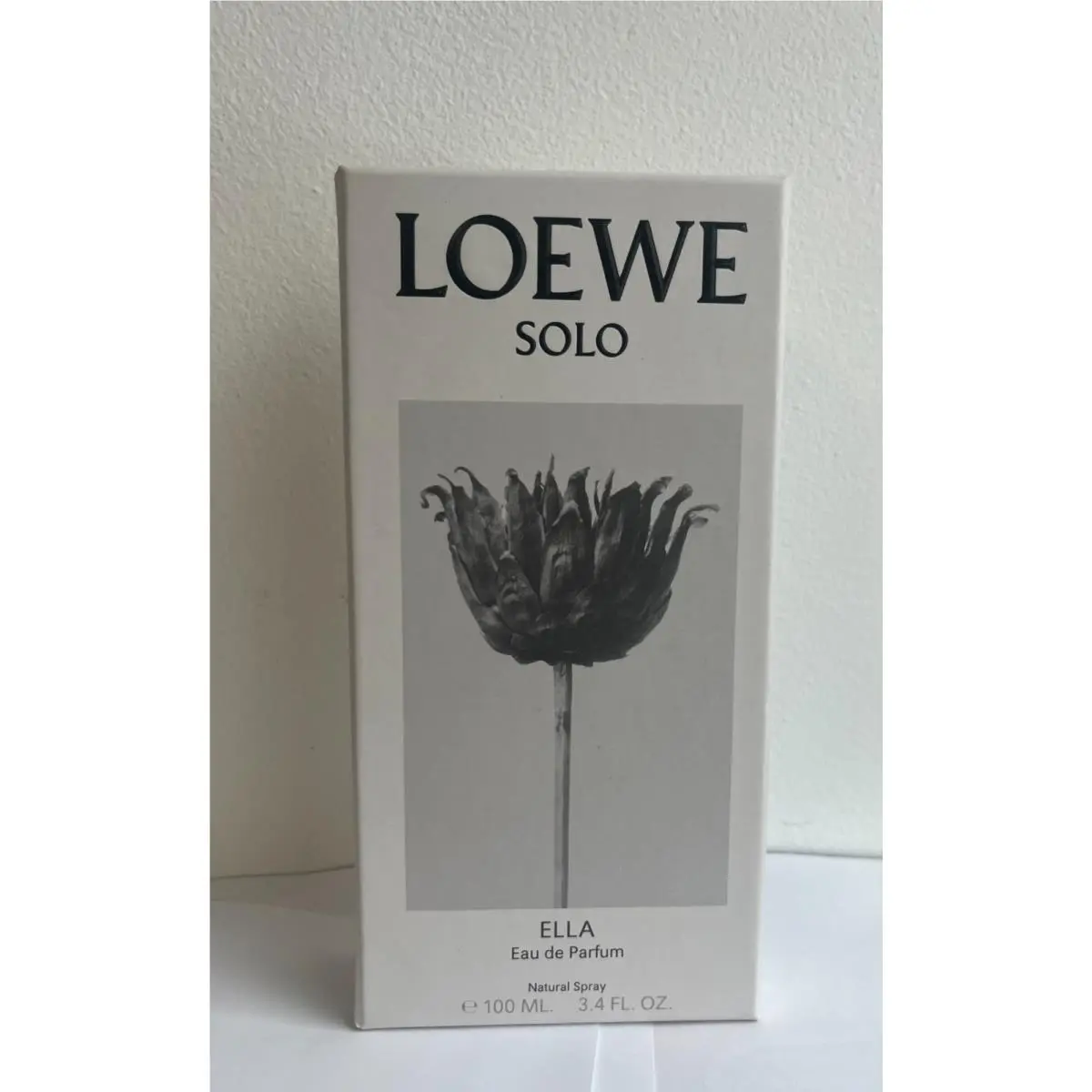 Loewe Solo Ella Eau de Parfum For Women 3.4 fl Oz. / 100 ml / NO Cello