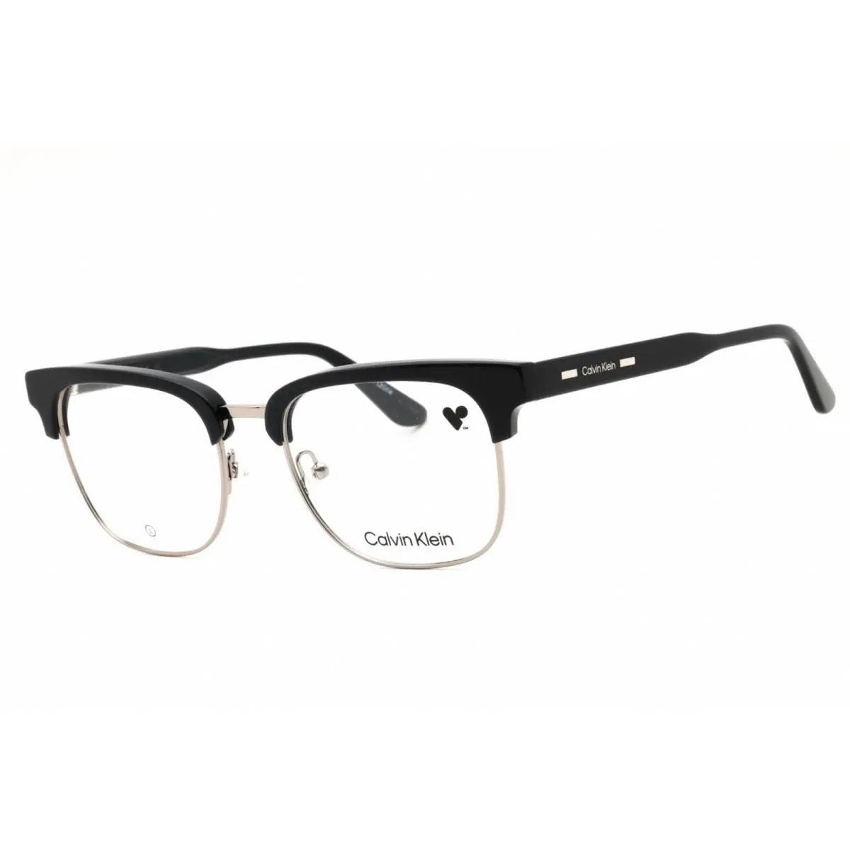 Calvin Klein Men`s Eyeglasses Blue Metal Rectangular Full Rim Frame CK24103 438