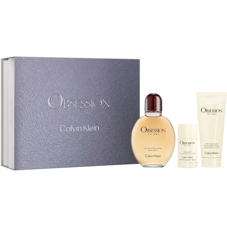 Obsession 3 PC Gift Set For Men by Calvin Klein