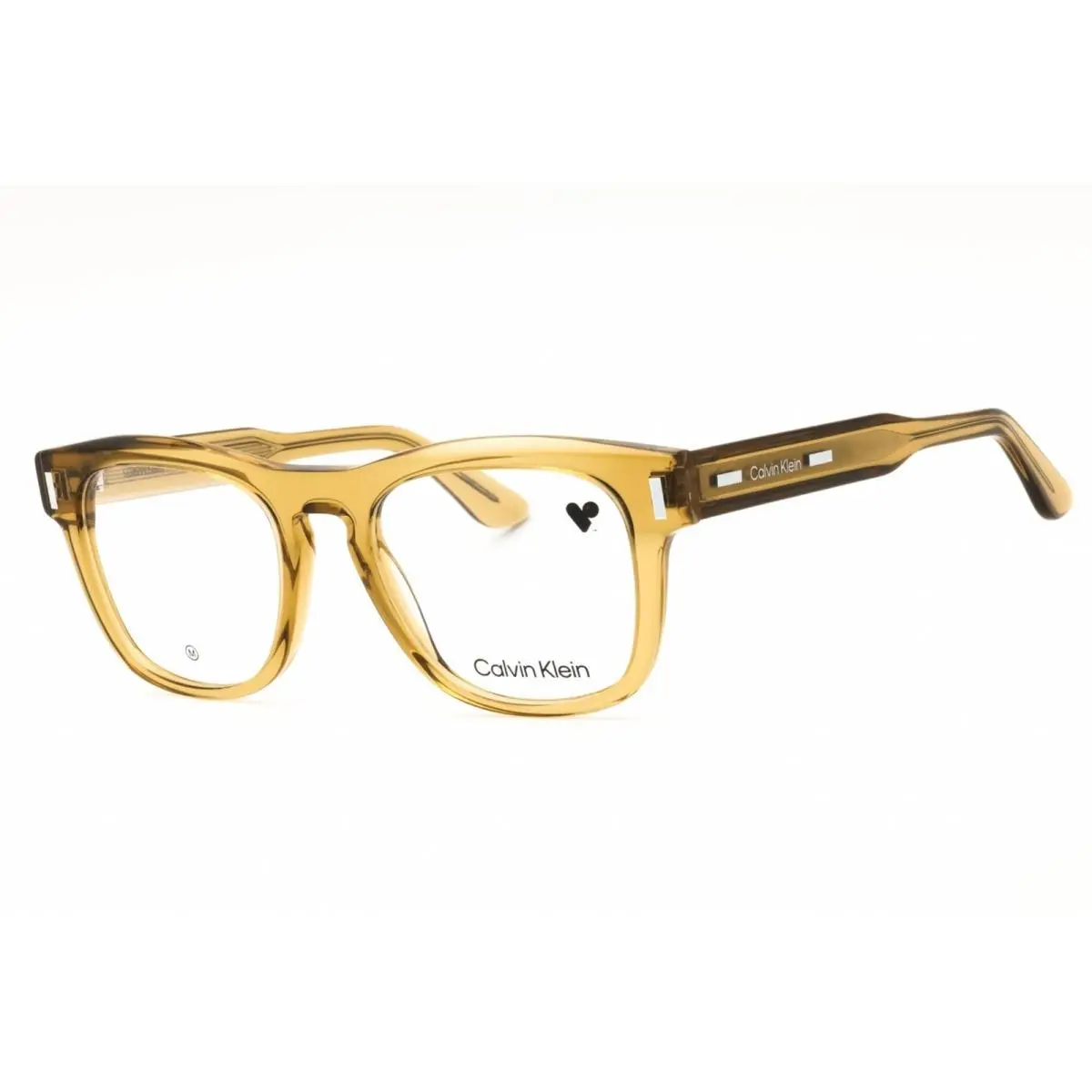 Calvin Klein Women`s Eyeglasses Honey Rectangular Full Rim Frame CK24540 254