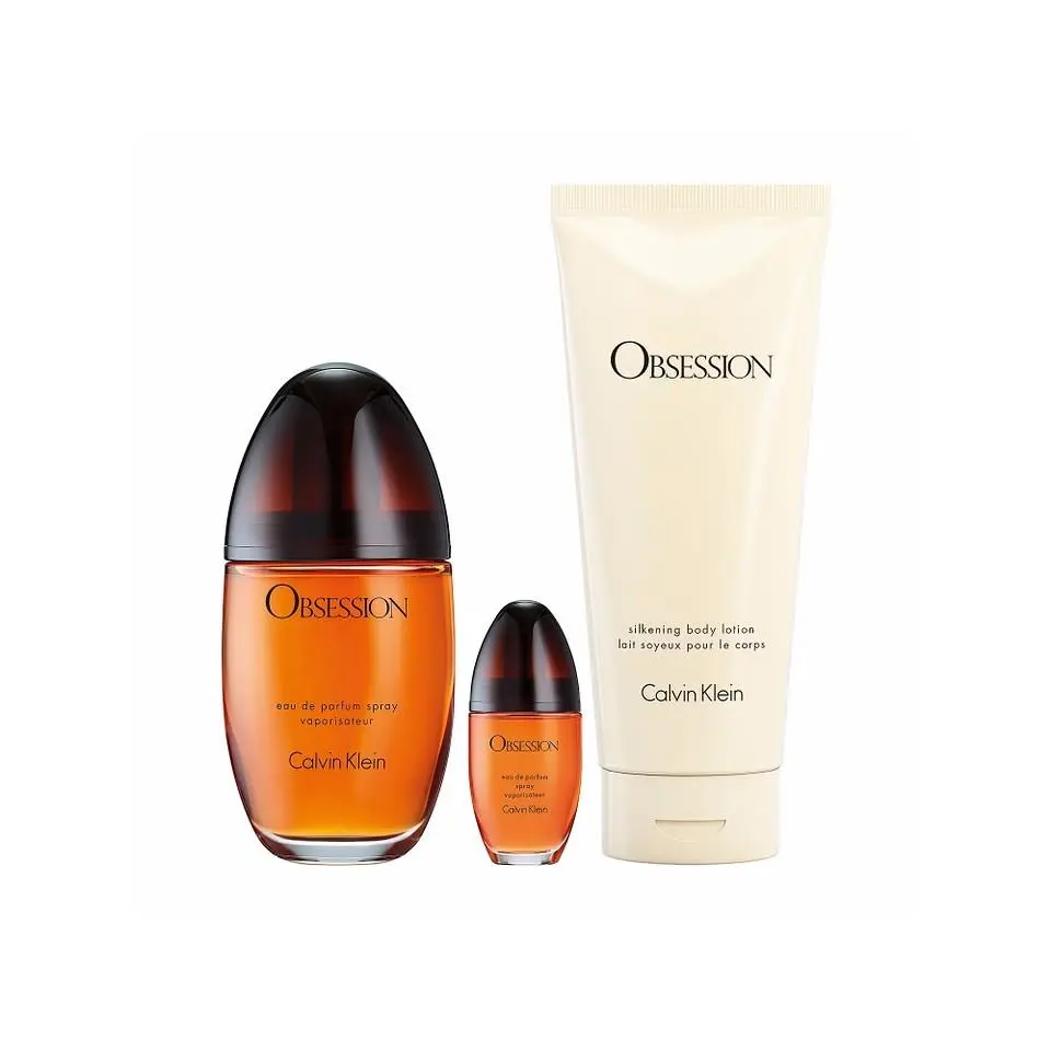 Obsession 3 Piece Gift Set For Women by Calvin Klein