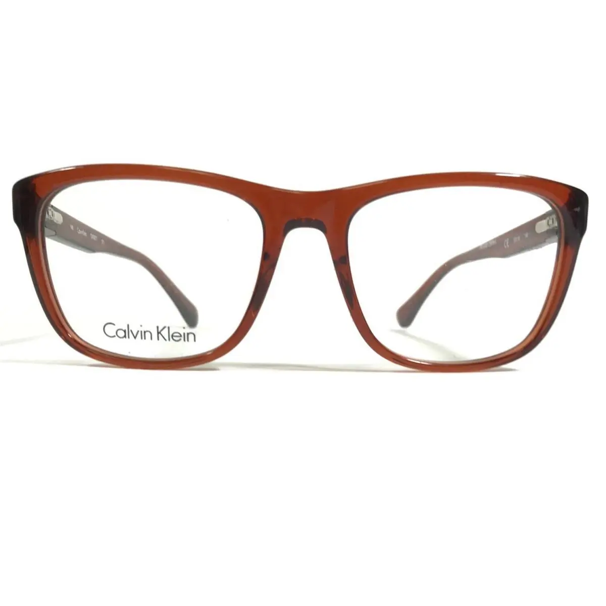 Calvin Klein CK5871 273 Eyeglasses Frames Clear Brown Square Full Rim 52-18-140