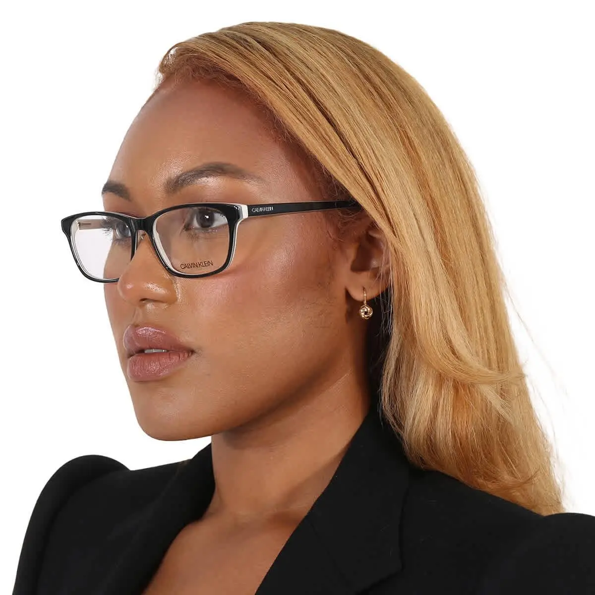Demo Rectangular Ladies Eyeglasses CK18515 002 53 CK18515 002 53 by Calvin Klein