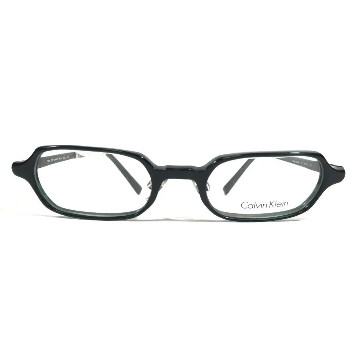 Calvin Klein Eyeglasses Frames 653 029 Dark Green Rectangular 47-20-140