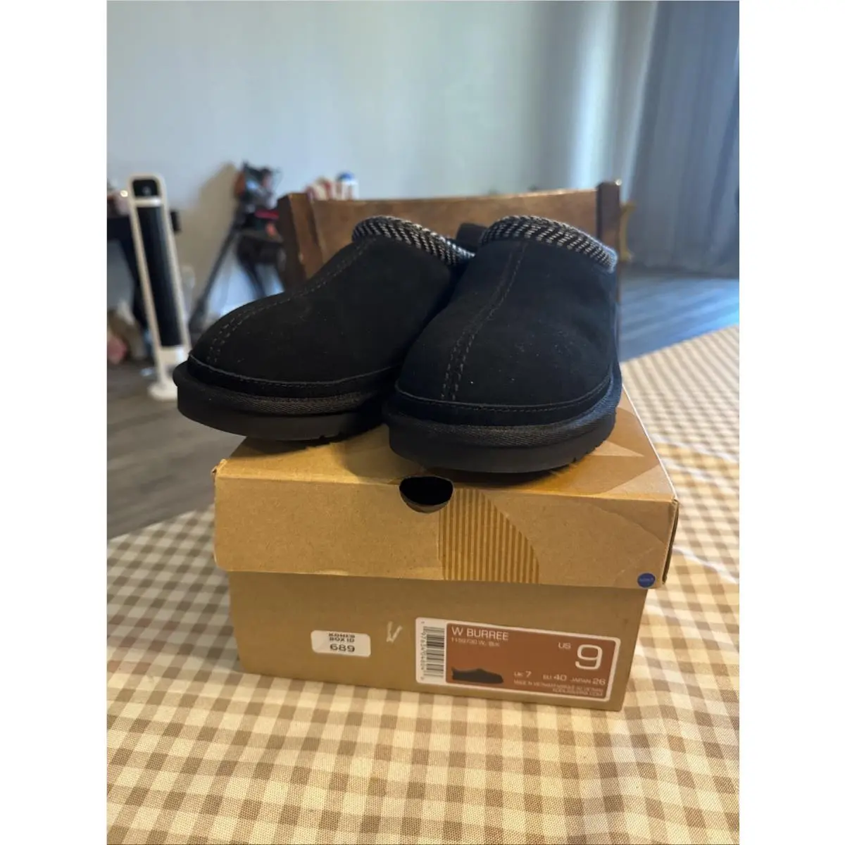 Ugg Kookaburra Shoes Women’s US 9 Black Fur