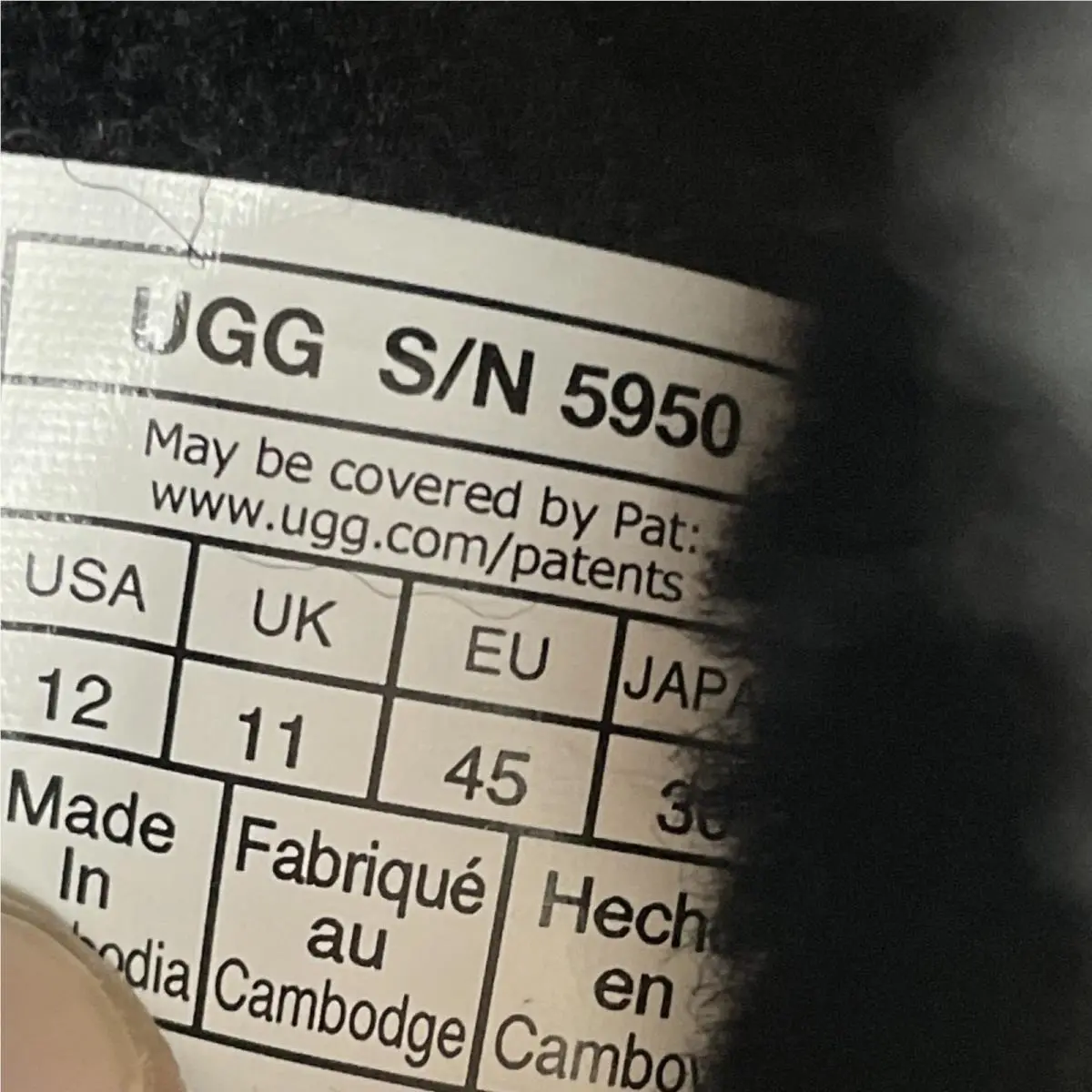 UGG shoes - UGG Tasman - Tasman - Black (UPC: 737872990541) 7