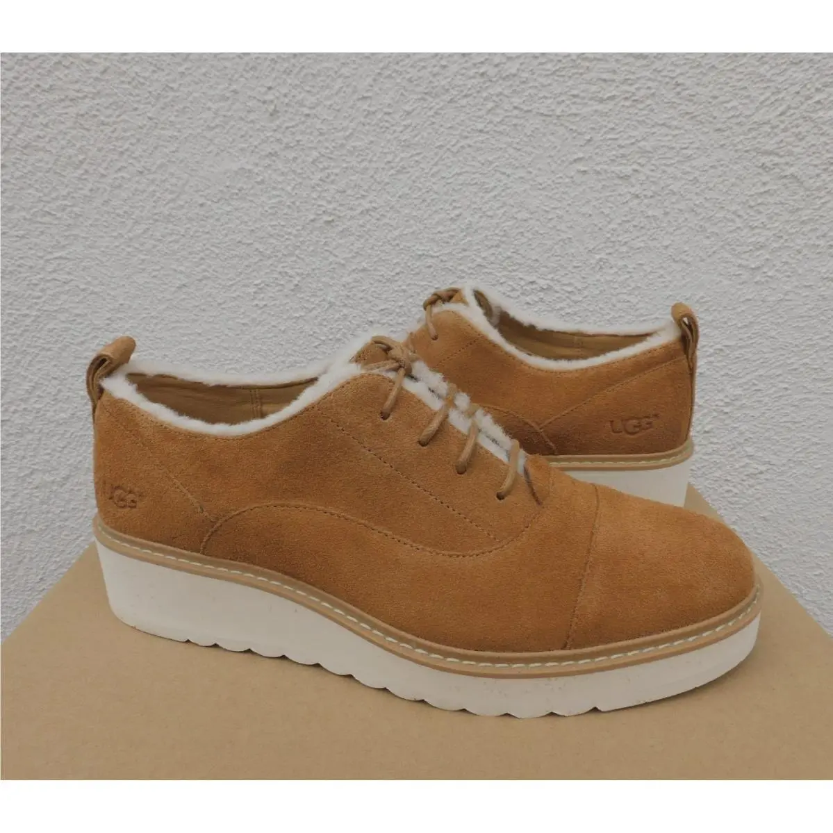 UGG shoes - UGG Johanna Spill Seam Oxford - Chestnut (UPC: 191142762526) 1