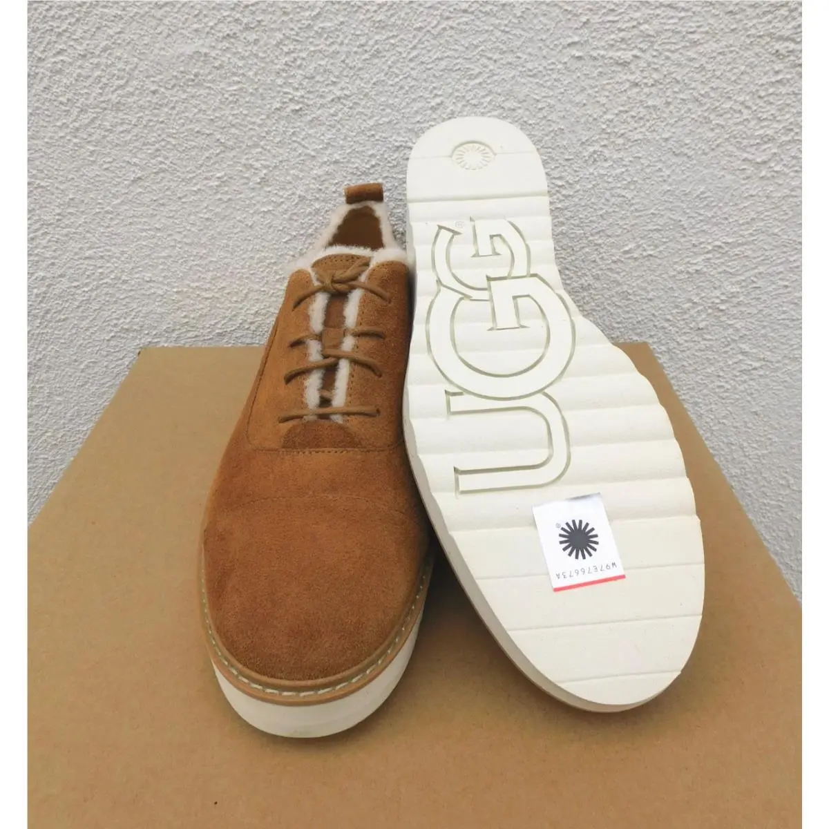 UGG shoes - UGG Johanna Spill Seam Oxford - Chestnut (UPC: 191142762526) 4