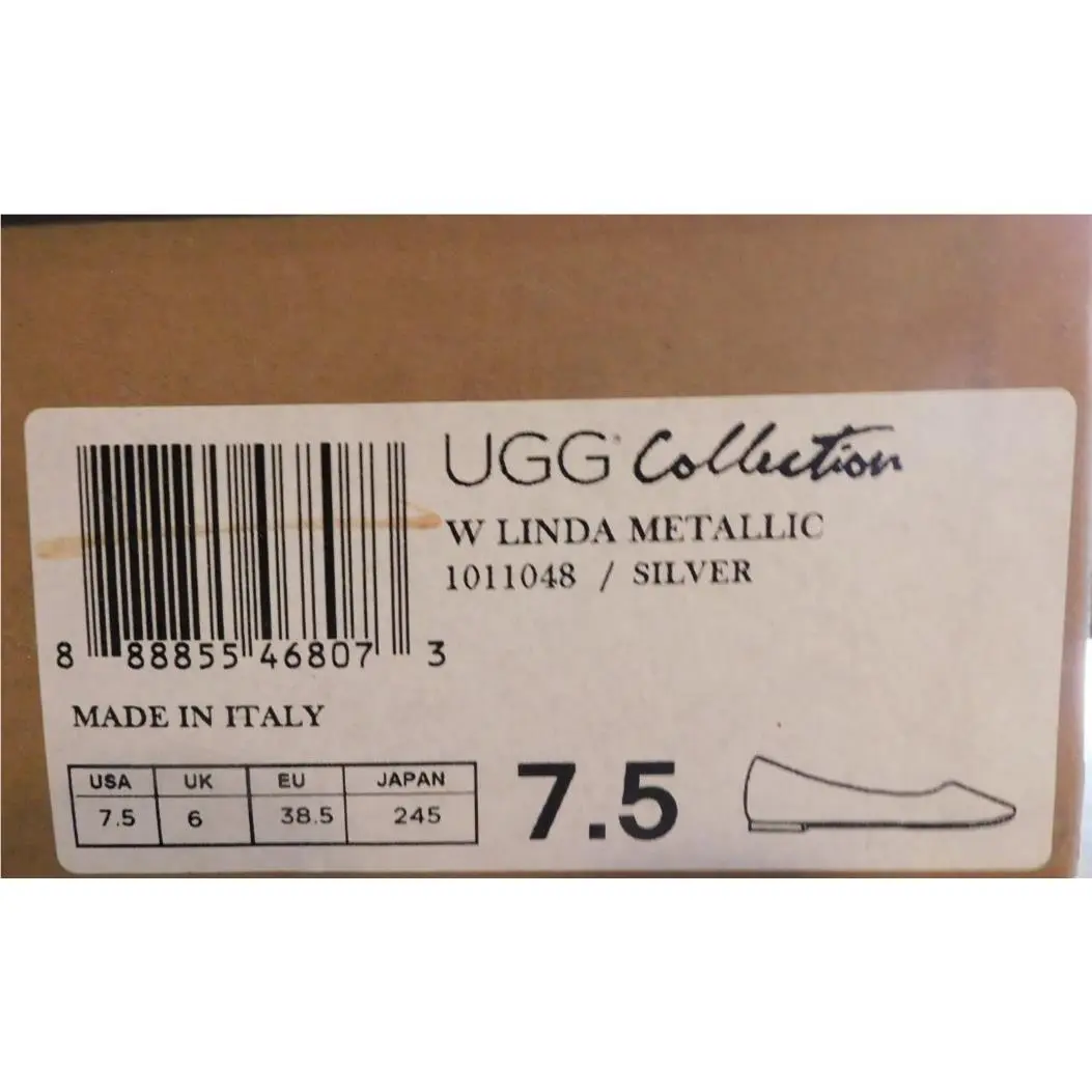 UGG shoes - UGG Collection Linda Metallic - Collection Linda Metallic - Silver (UPC: 888855468073) 4