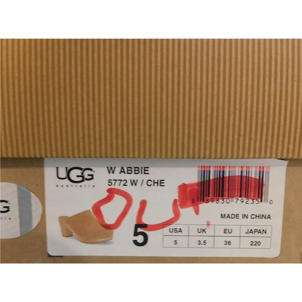 UGG shoes - UGG Abbie - Abbie - Chestnut (UPC: 889830792350) 4
