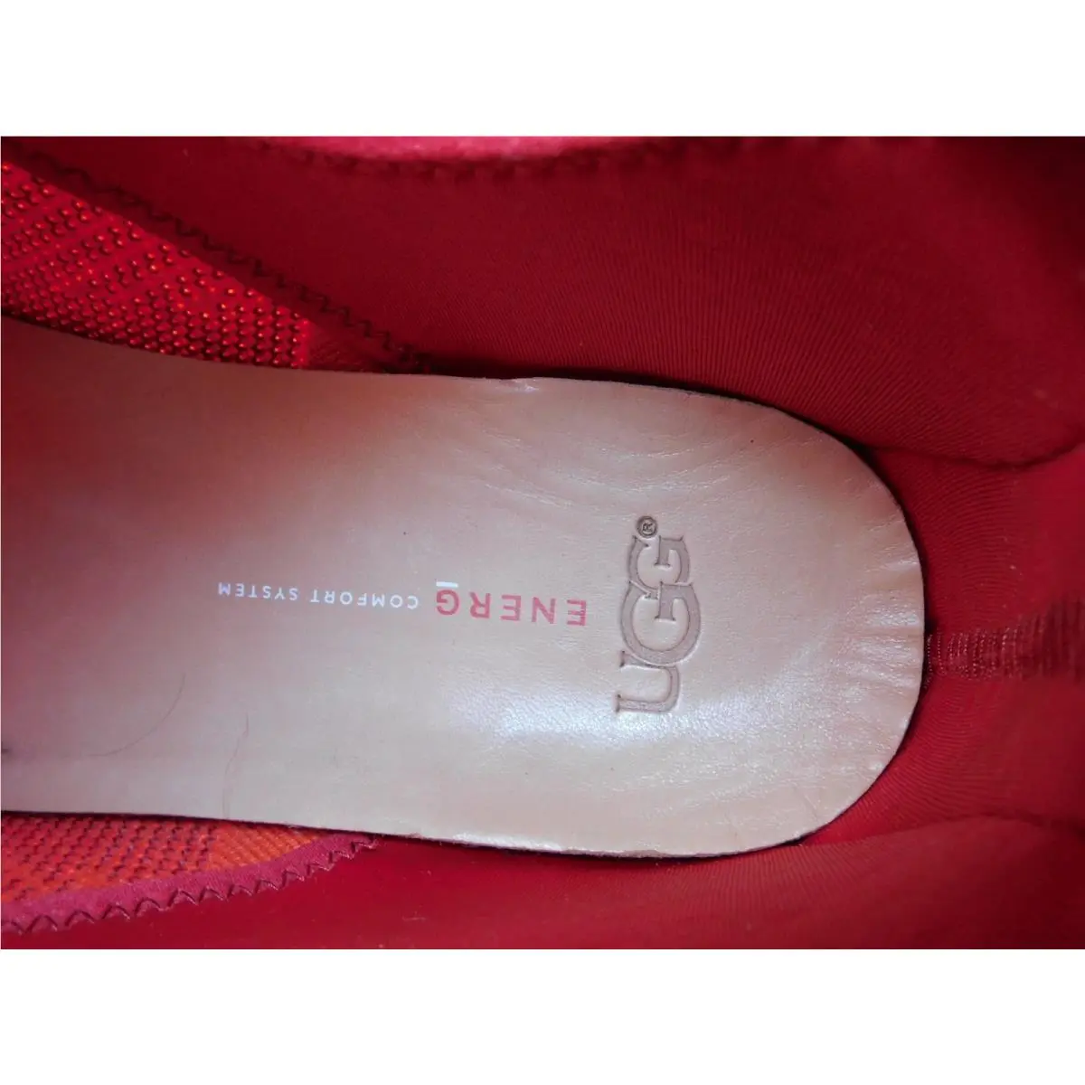 UGG shoes - UGG Freamon Hyperweave - Freamon Hyperweave - Red (UPC: 190108356380) 4
