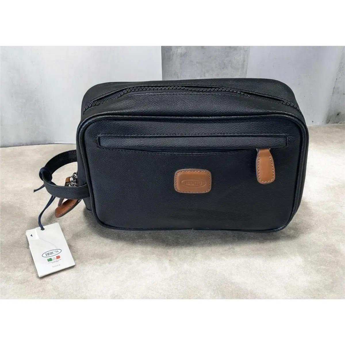 Bric`s New-bric`s Black Alba Necessaire Travelers Toiletry Bag Travel Purse Beauty-case by Bric's
