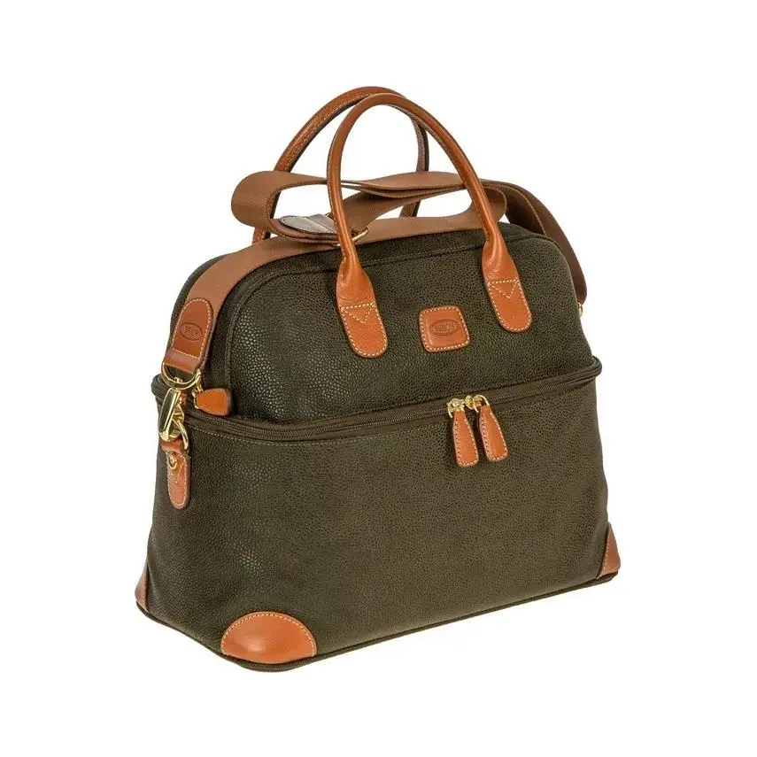 Bric`s Bric`s Milano Life Tuscan Train Case Color: Olive by Bric's