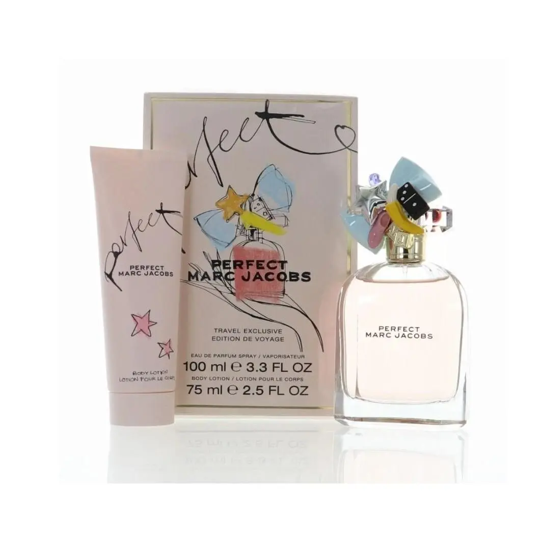Marc Jacobs Perfect Women 3.4oz Eau de Parfum + 2.5oz Body Lotion Set