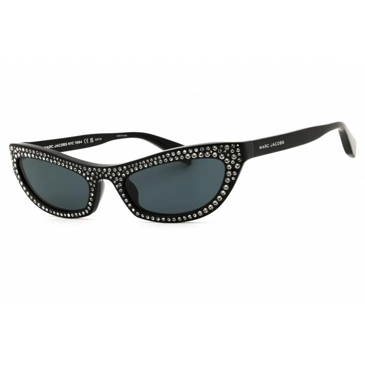 Marc Jacobs Marc 797/S 07C5 IR Black/crystal/grey 54-20-135 Sunglasses