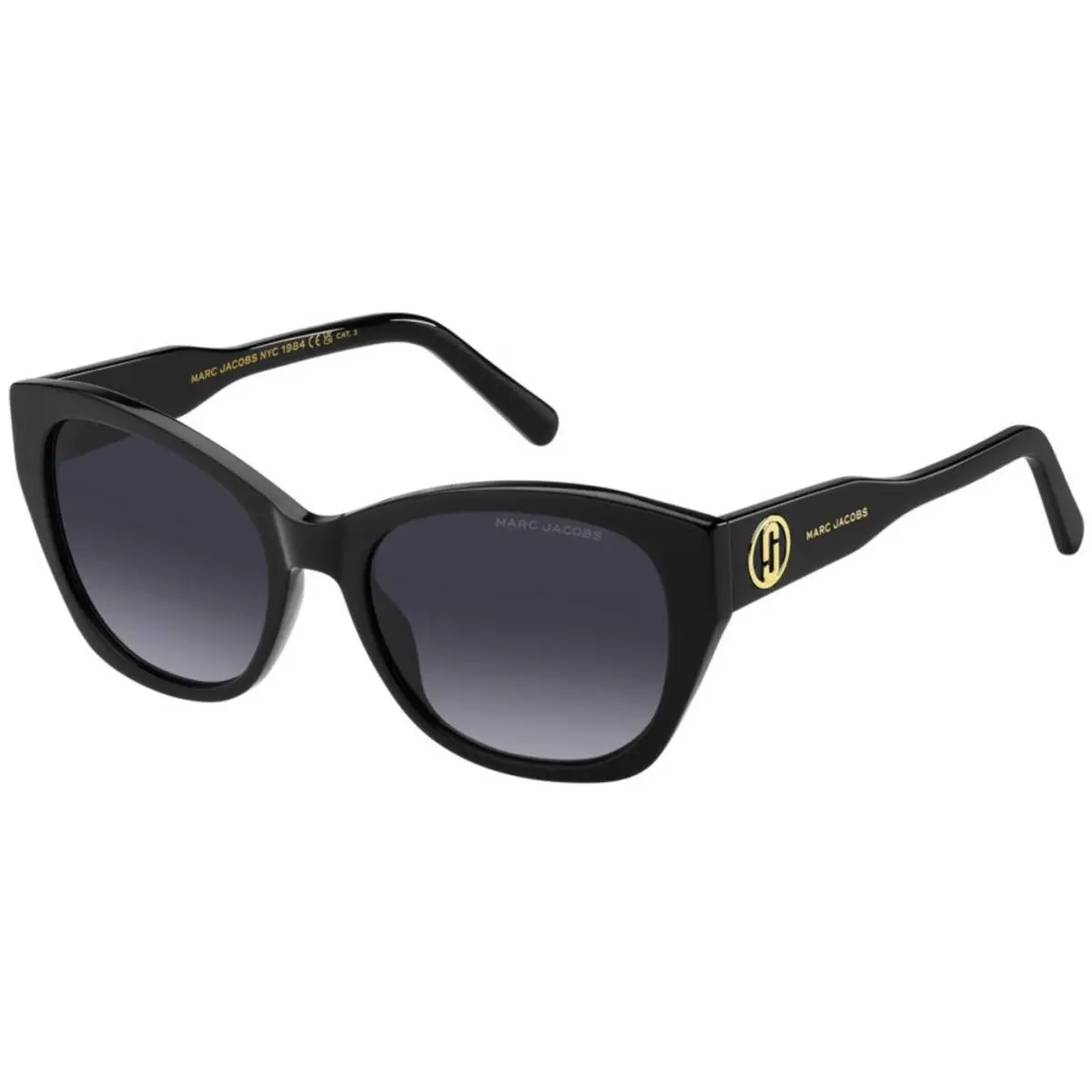 732 /S 079o 9o Dark Grey Shaded Size 55 Sunglasses by Marc Jacobs