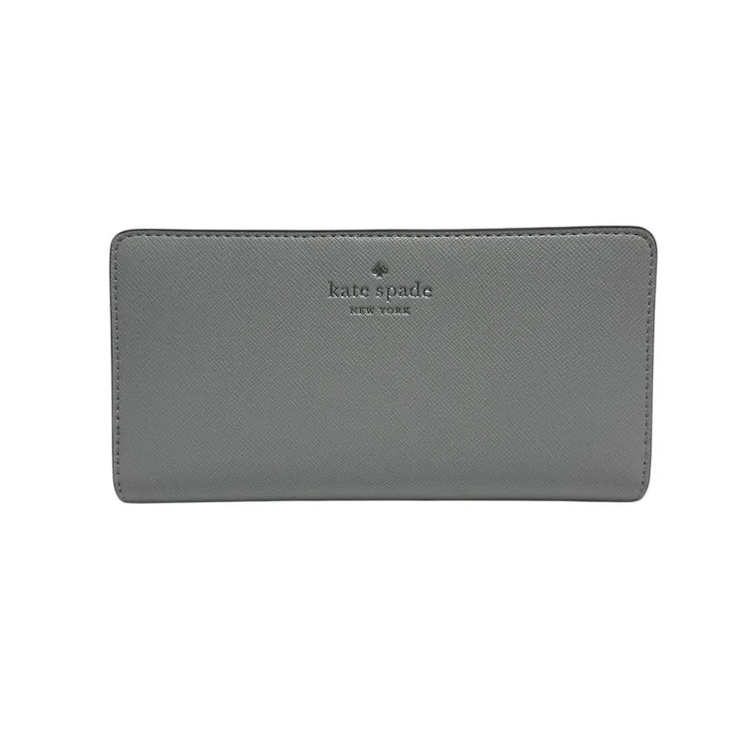 Kate Spade Dana Large Slim Bifold Wallet in Platinum Grey