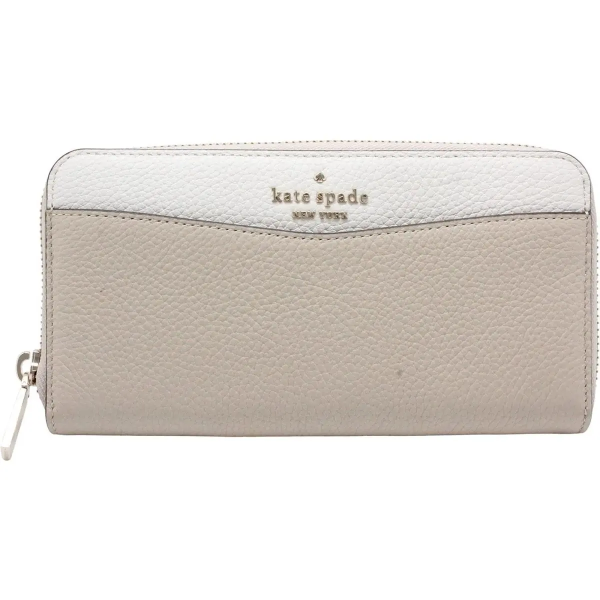 New York Leila Continental Wallet - Warm Beige Multi Size: by Kate Spade