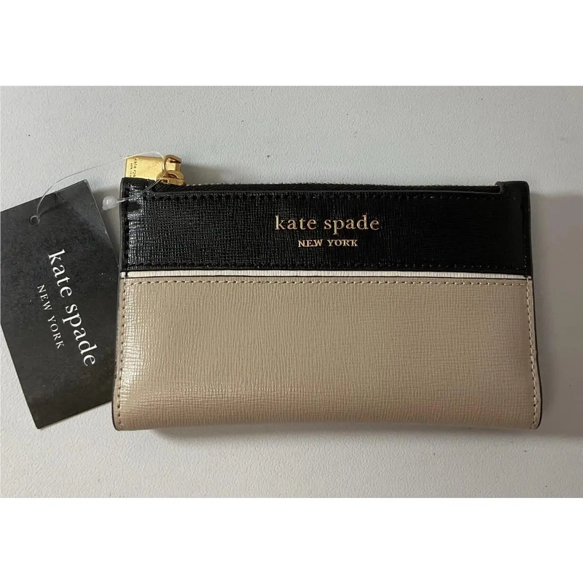 Kate Spade York Morgan Color Blocked Saffiano Leather Small Wallet