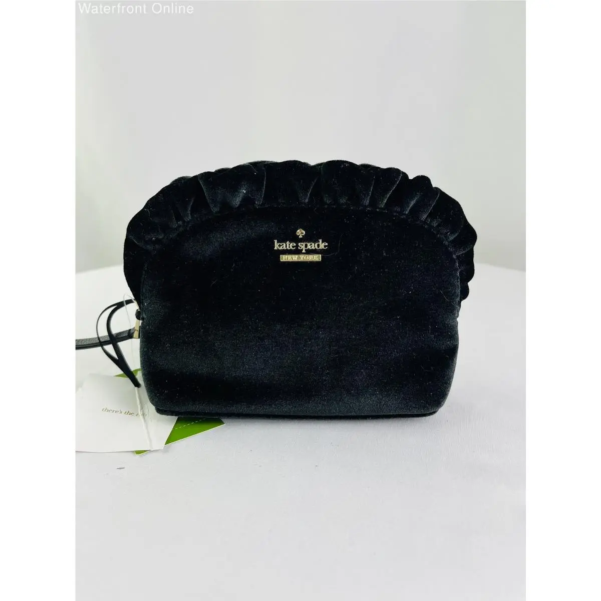 York Dawn Place Velvet Mini Marcy Cosmetic Pouch Clutch by Kate Spade